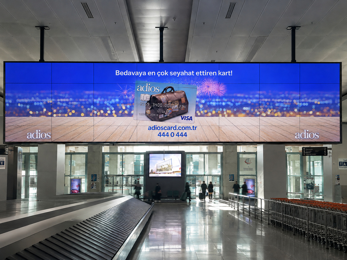 Domestic Airport Videowall Project