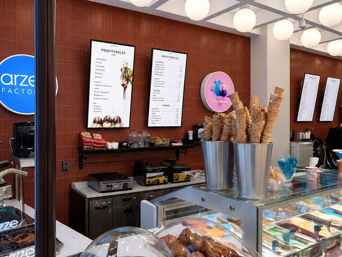 Industrial Concept Cafe Menuboard Project
