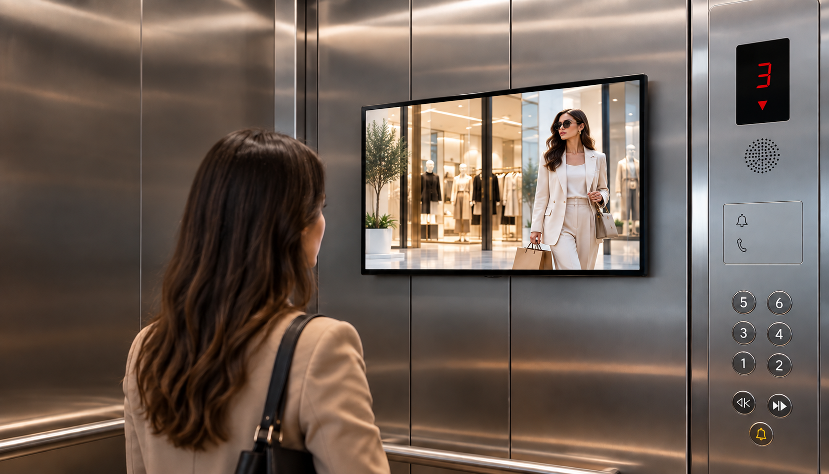 Maximum Advertising Impact in Micro Spaces: Elevator Displays