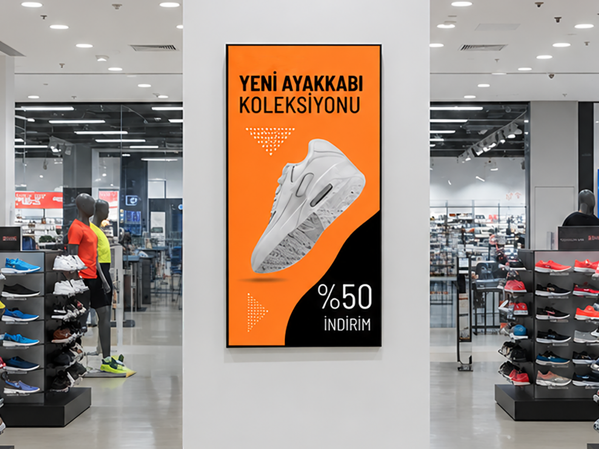 Duvar Tipi Digital Signage