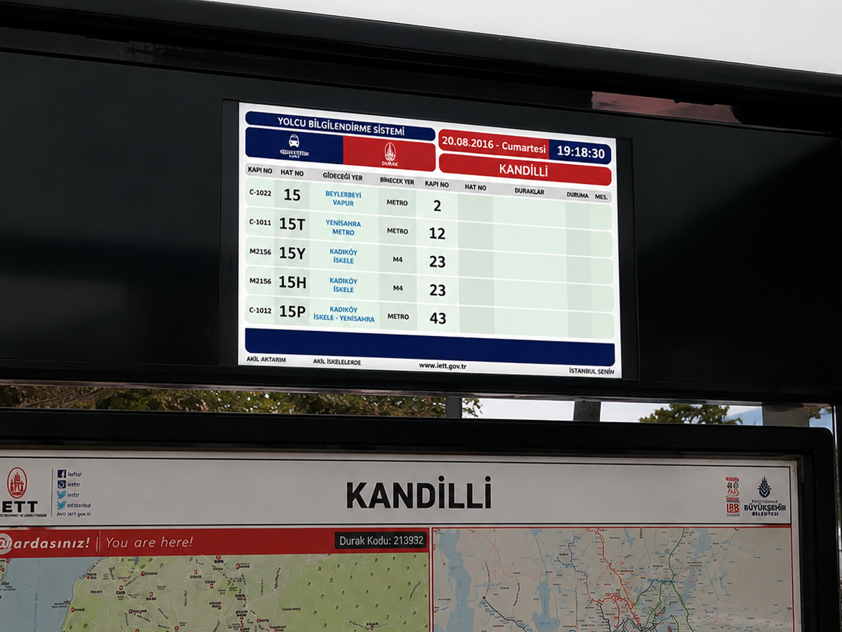 Municipal Smart Public Transit Stop Project