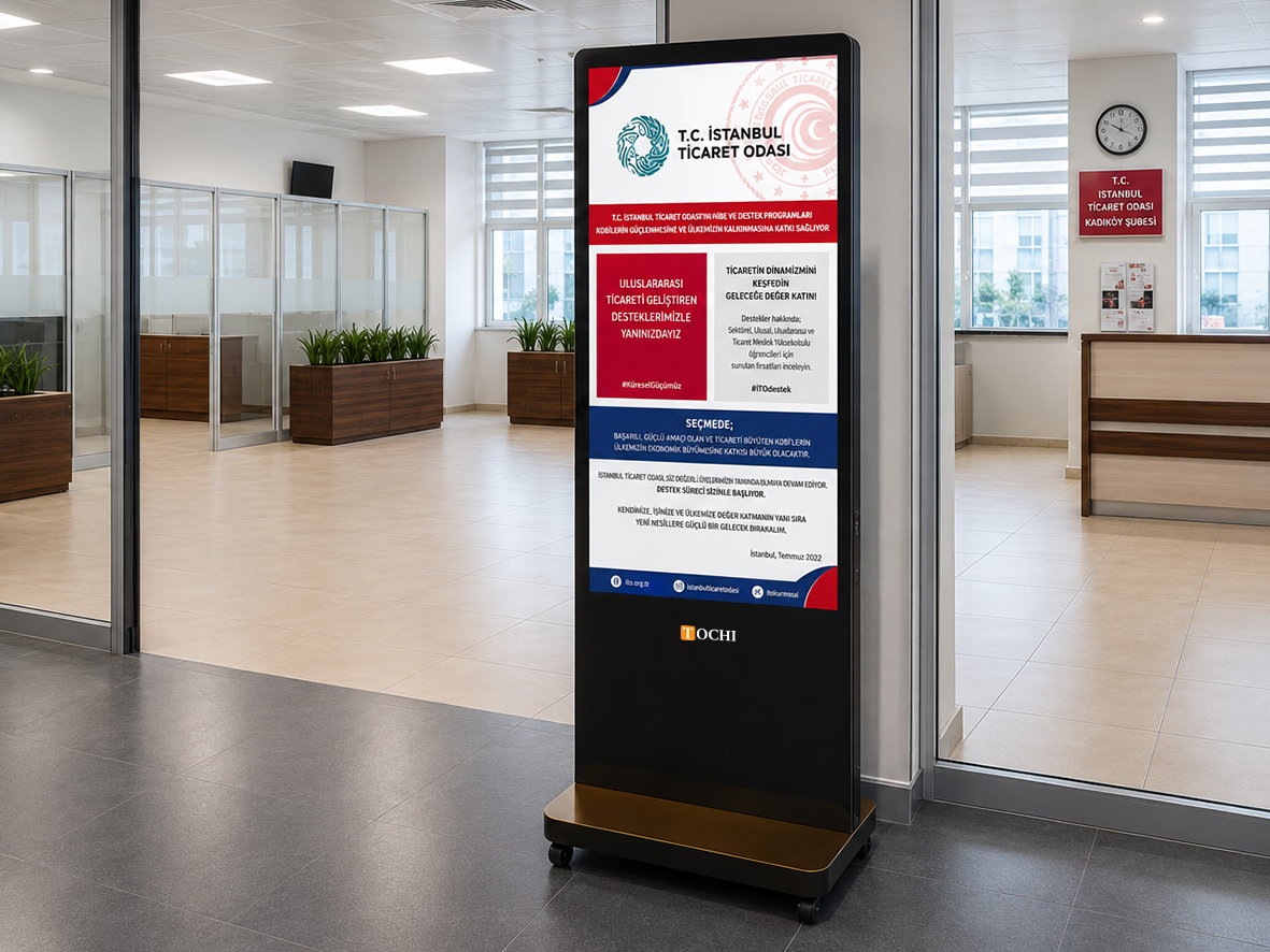 Chamber of Commerce Totem Screen Project