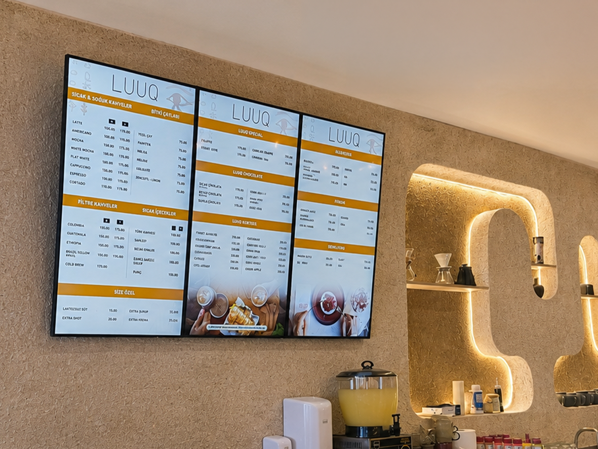 Modern Cafe Concept Menuboard Project