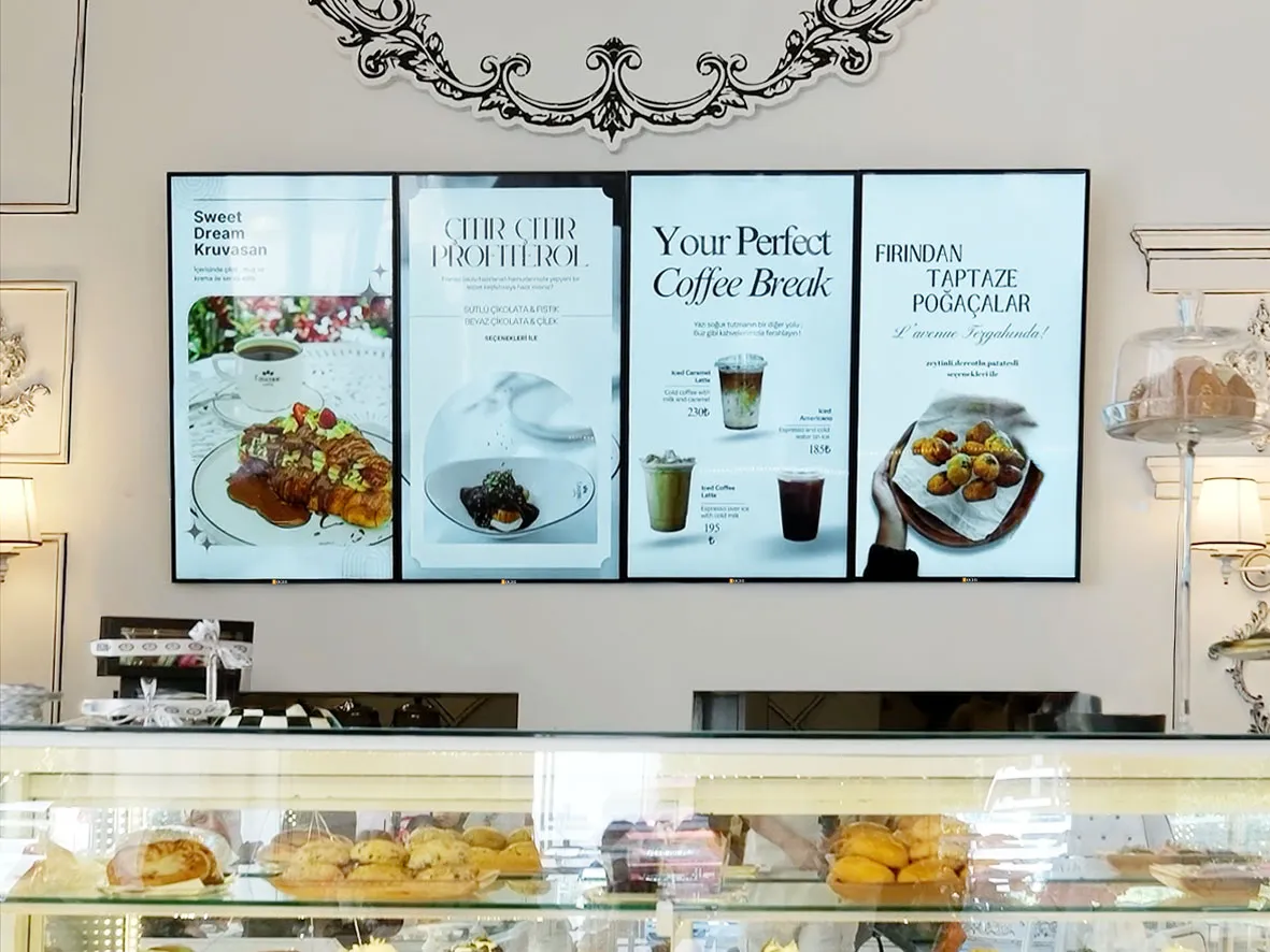 Digital Menuboard Ekranları