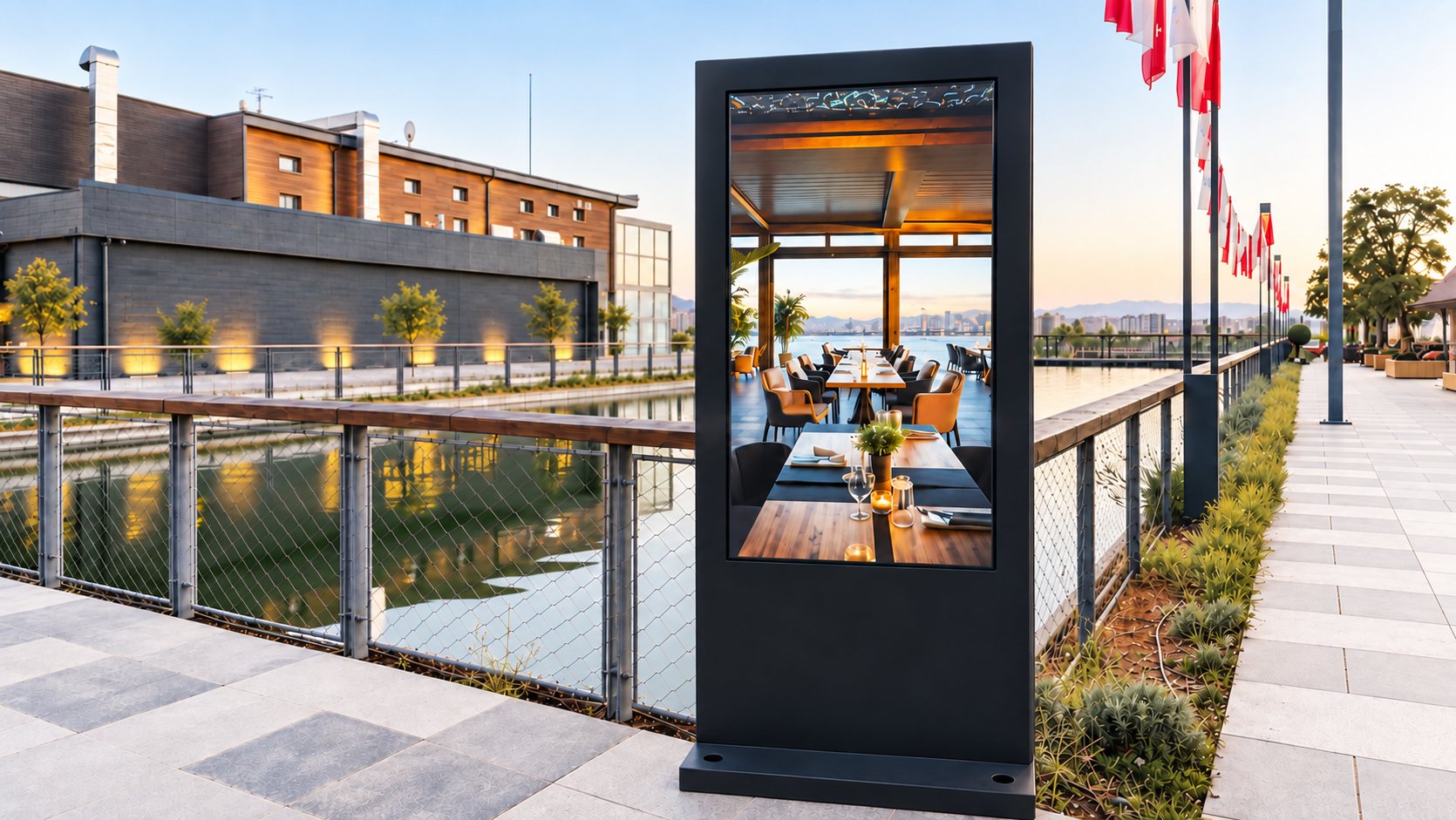 The Most Powerful Way to Stand Out in Outdoor Advertising: Totem Displays