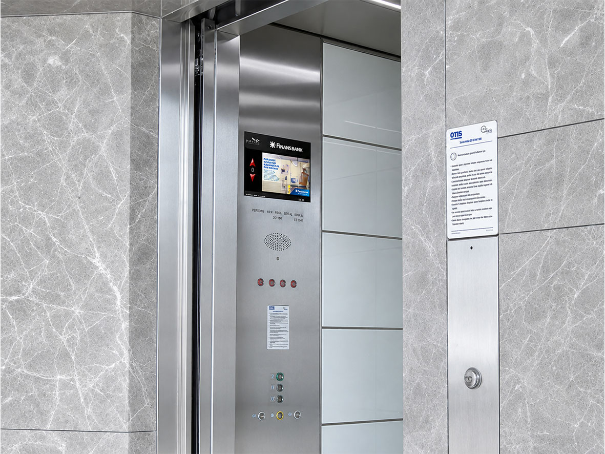 International Bank Headquarters Elevator Screen Project