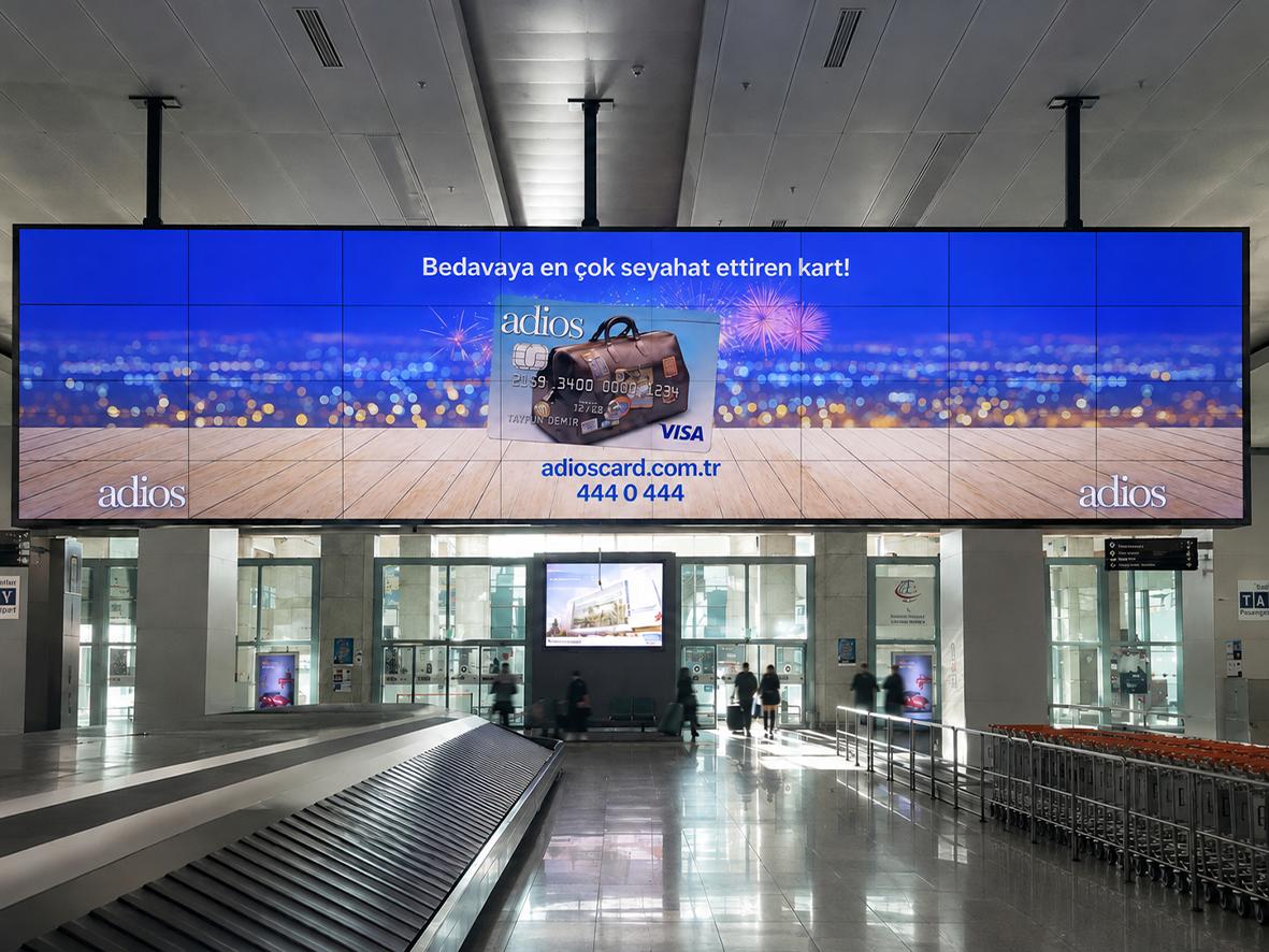 Domestic Airport Videowall Project