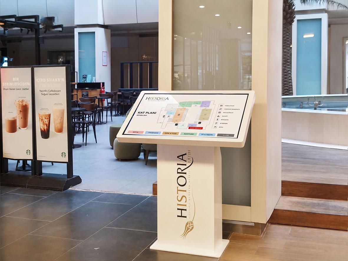 Mall Interactive Kiosk Guidance Project