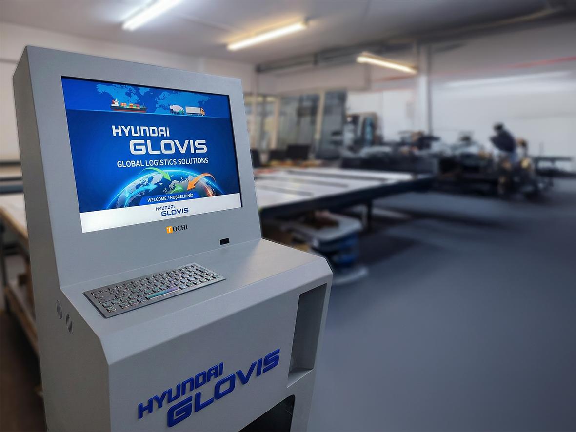 Global Logistics Company Kiosk Project