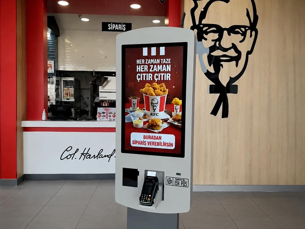 Uluslararası Fast Food Zinciri Ödeme Kiosk Projesi