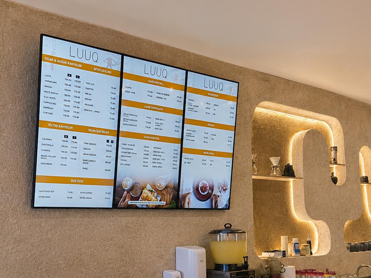 Modern Cafe Concept Menuboard Project