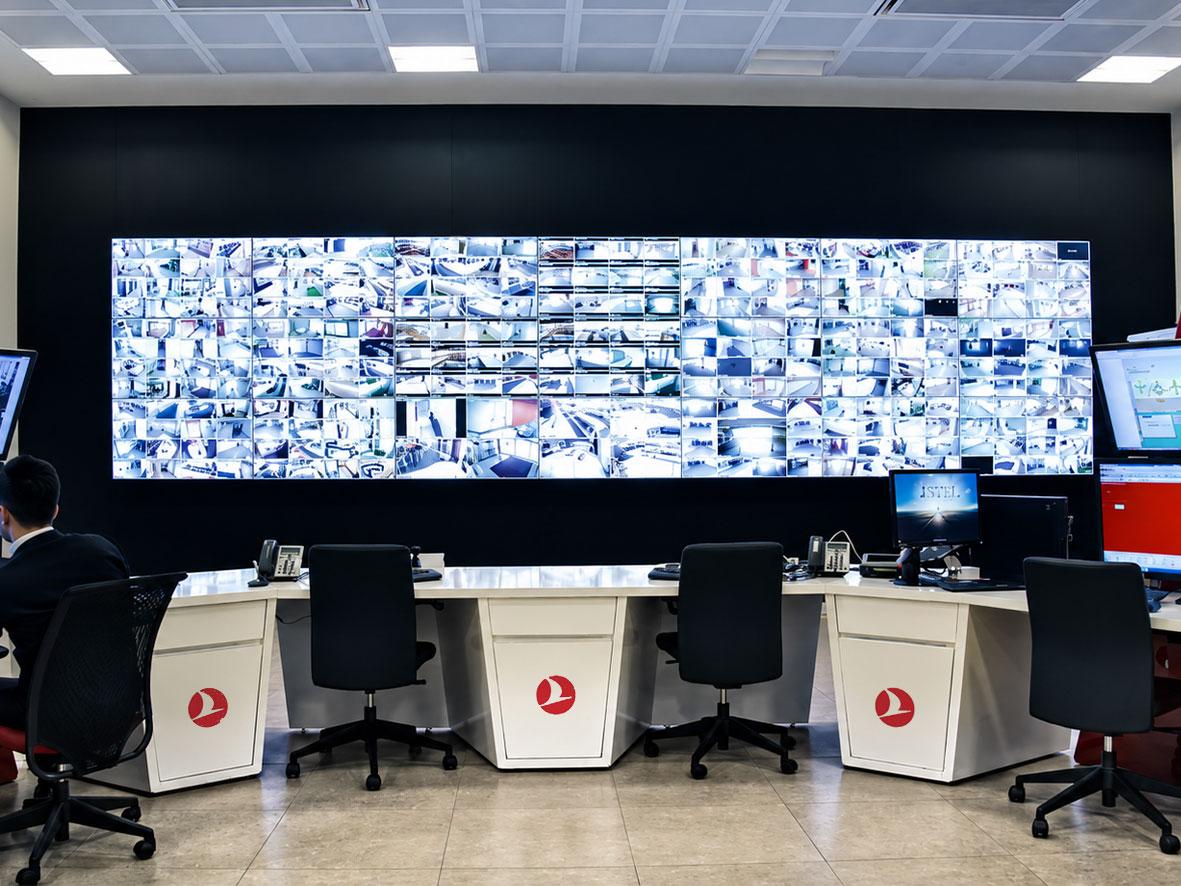 Ulusal Havayolu Şirketi Videowall Projesi