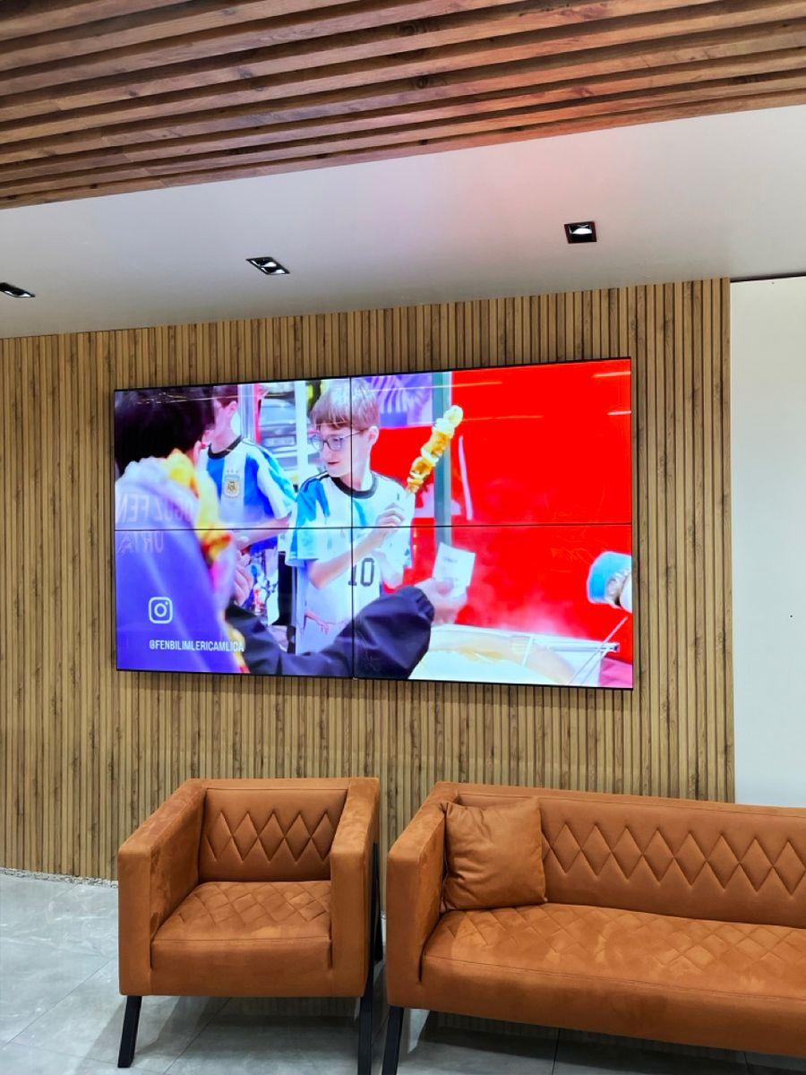 Oğuz Fen Okulu Videowall Projesi